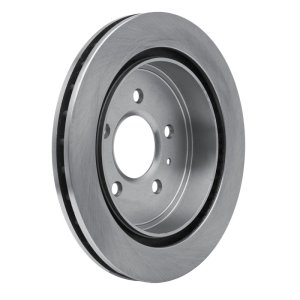 Cadillac CTS Brake Rotor (1) - Rear - R1 Concepts - Plain - `03-`11